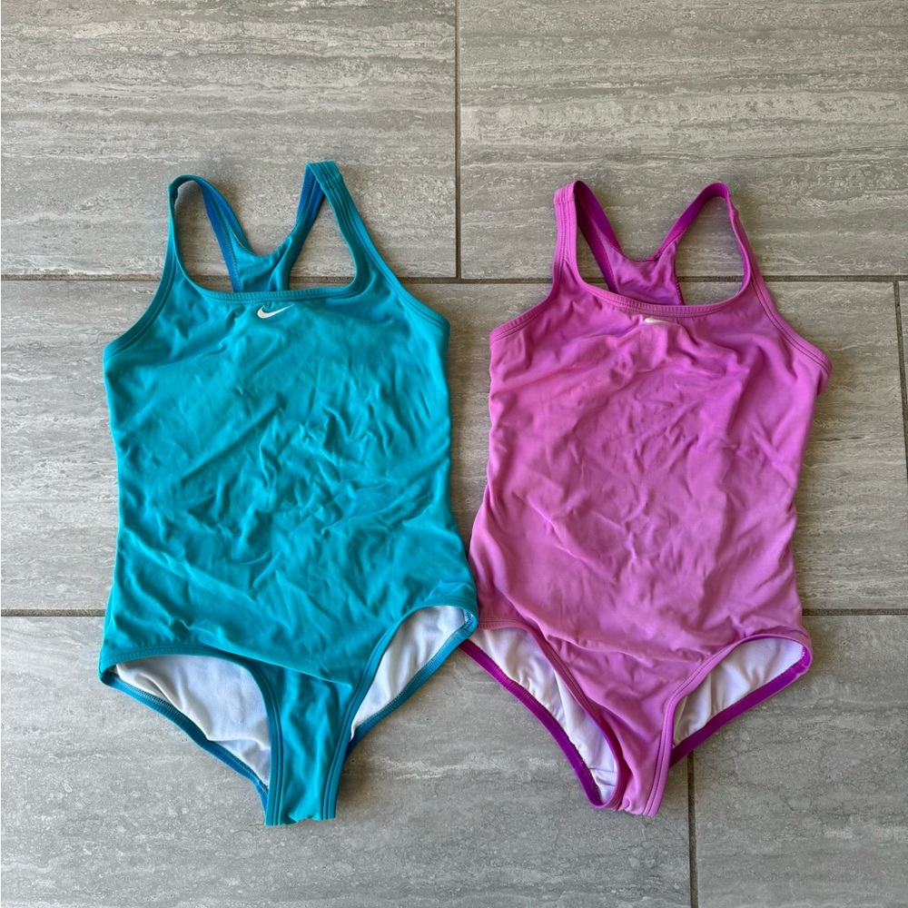 Girls Nike one piece swimsuit Bundle